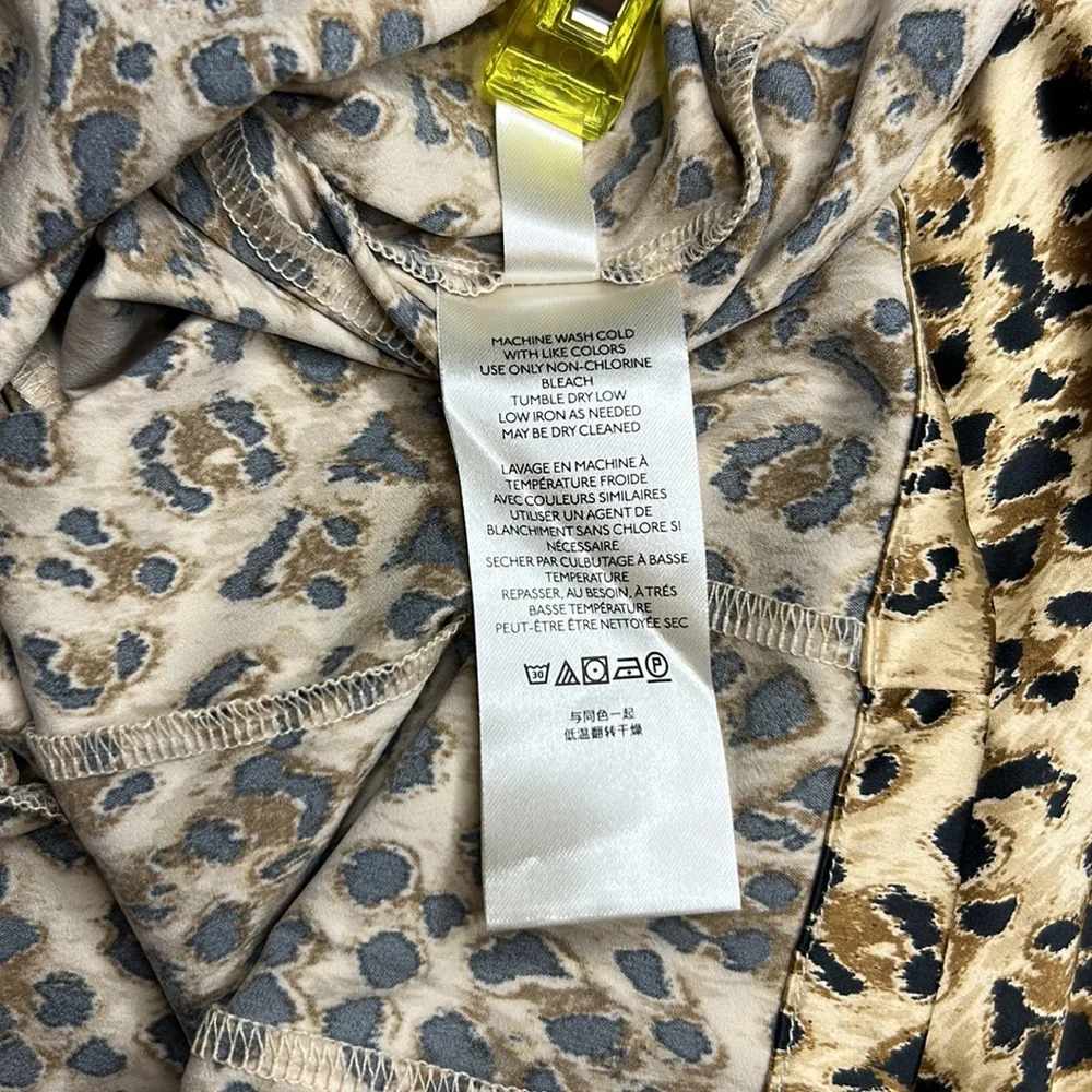 NWT Free People Cheetah Print Mini Skirt - Picture 4 of 4